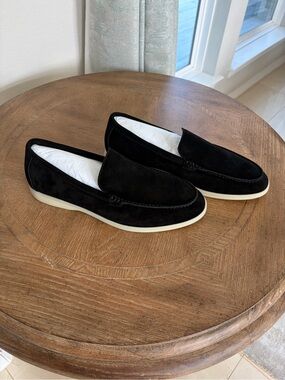 Miramonti Suede Slip-On Loafers — Olive, Taupe & Charcoal